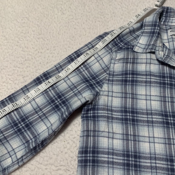 Abercrombie Kids Girls Flannel Button-Up, EUC, Size 9/10 - Picture 6 of 10